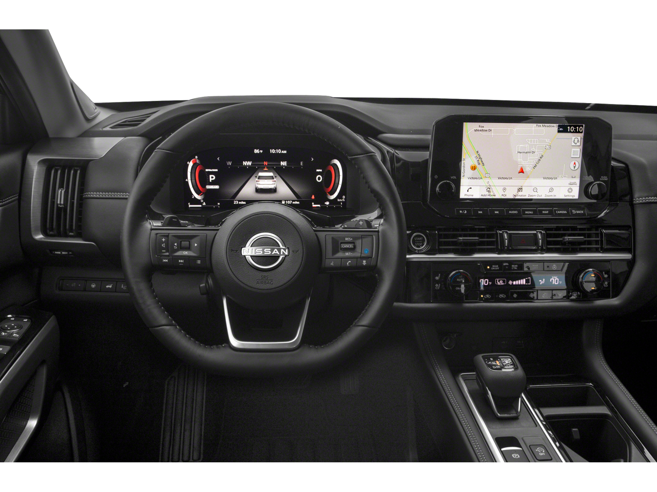 2023 Nissan Pathfinder Platinum Captain Chairs Package