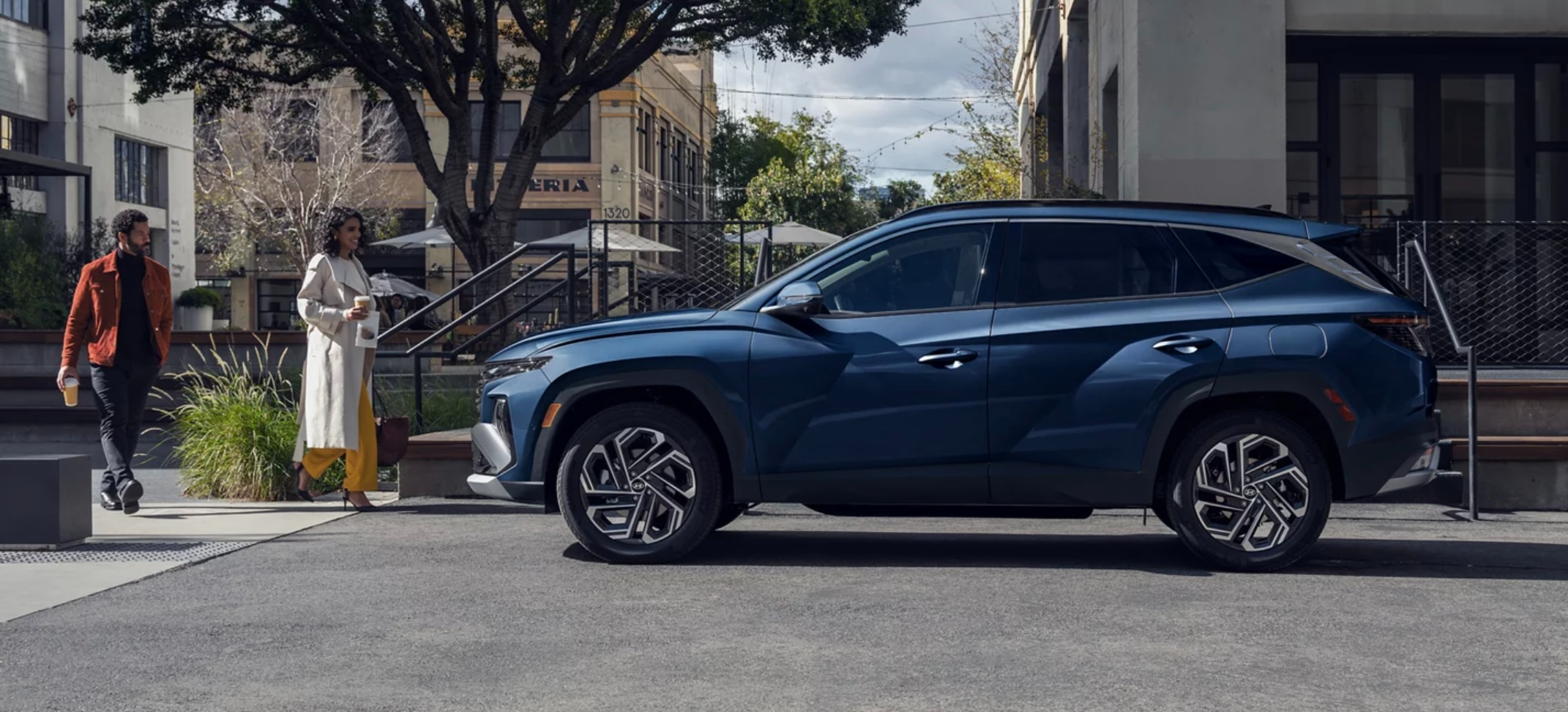 2025 Hyundai Tucson in blue