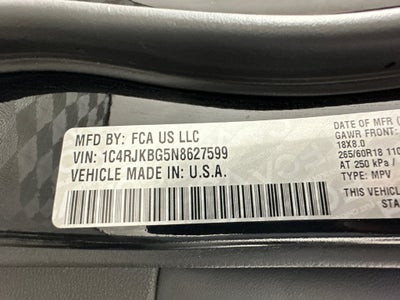 2022 Jeep Grand Cherokee L Limited