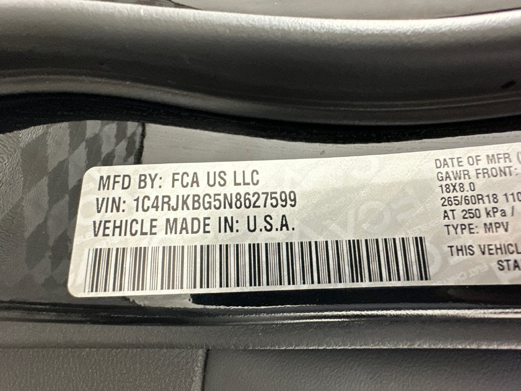 2022 Jeep Grand Cherokee L Limited