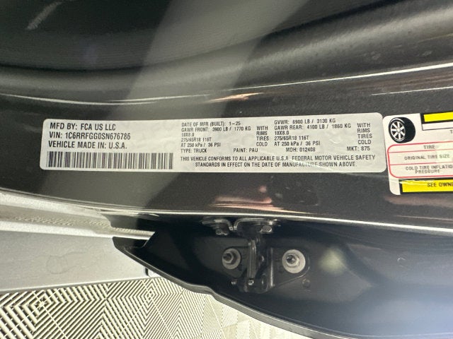 2025 RAM 1500 Tradesman