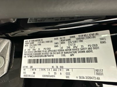 2019 Ford Escape SE
