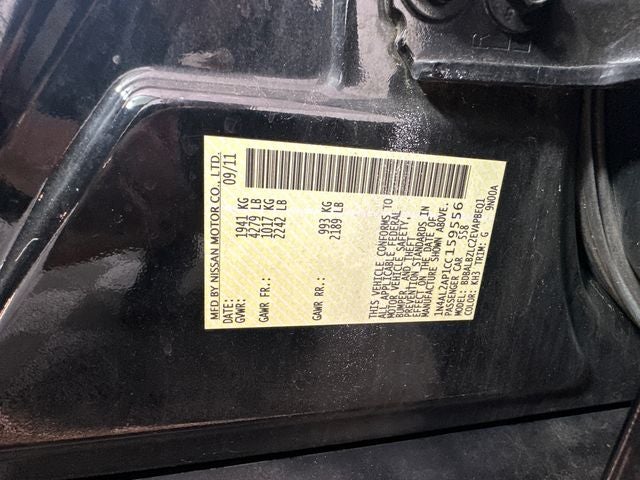 2012 Nissan Altima 2.5 SL