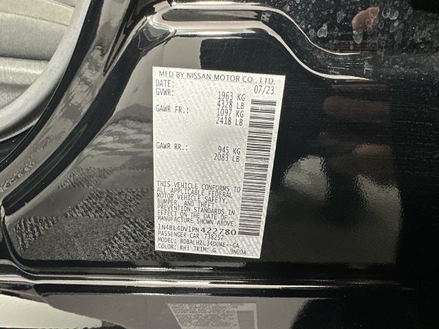 2023 Nissan Altima 2.5 SV Premium Package