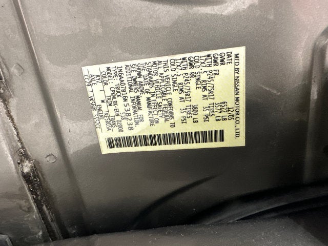2006 Nissan Titan XE