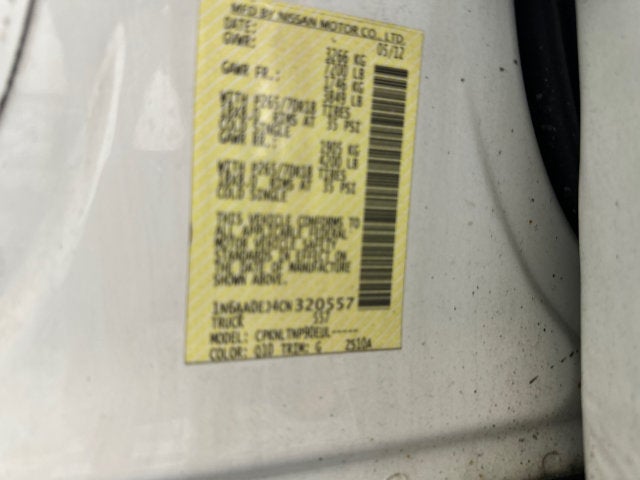 2012 Nissan Titan SV