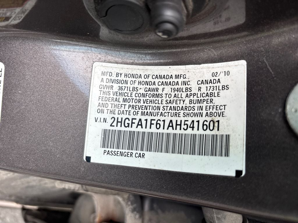 2010 Honda Civic LX-S