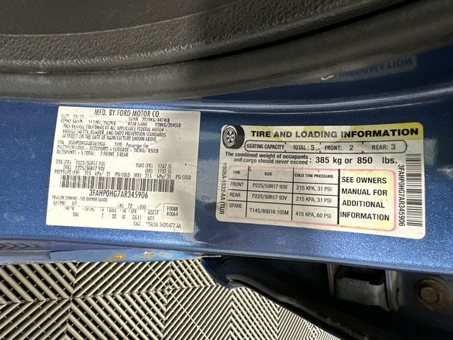 2010 Ford Fusion SE