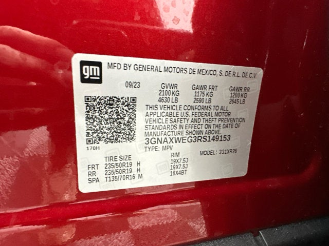 2024 Chevrolet Equinox RS