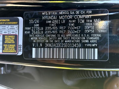 2025 Hyundai TUCSON SE