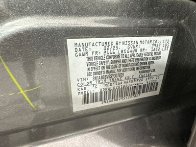 2025 Nissan Sentra S