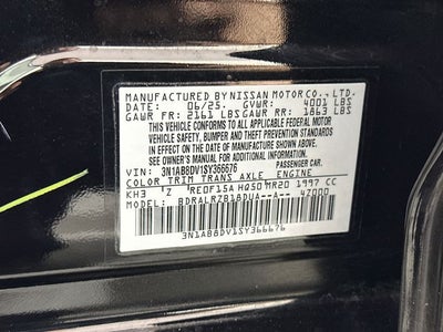 2025 Nissan Sentra SR