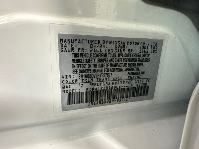 2024 Nissan Sentra SR Premium Package