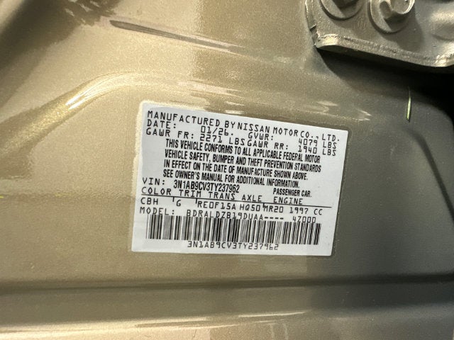 2026 Nissan Sentra SV