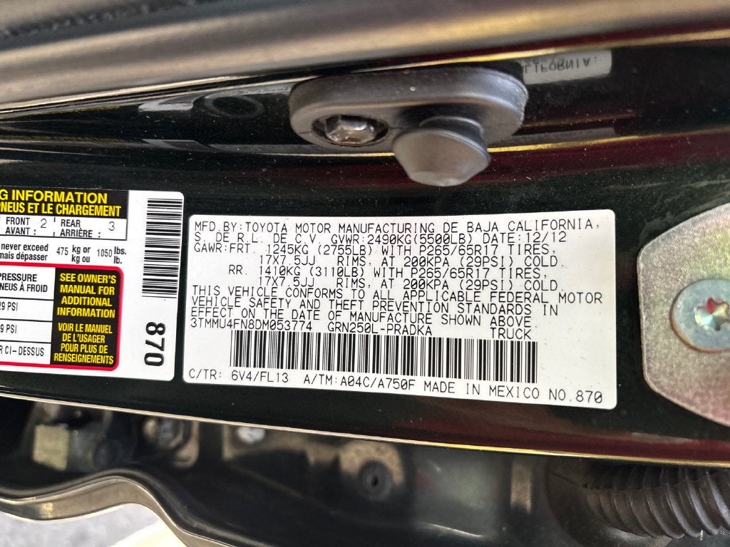 2013 Toyota Tacoma Base V6