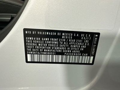 2017 Volkswagen Jetta 1.4T SE