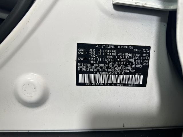 2022 Subaru Outback Limited
