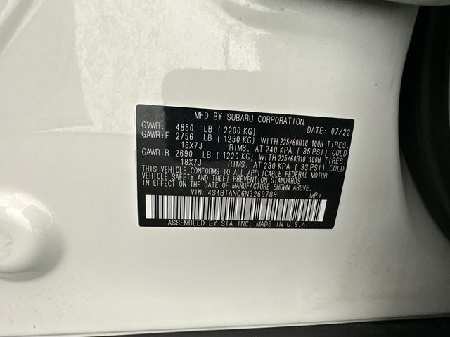 2022 Subaru Outback Limited