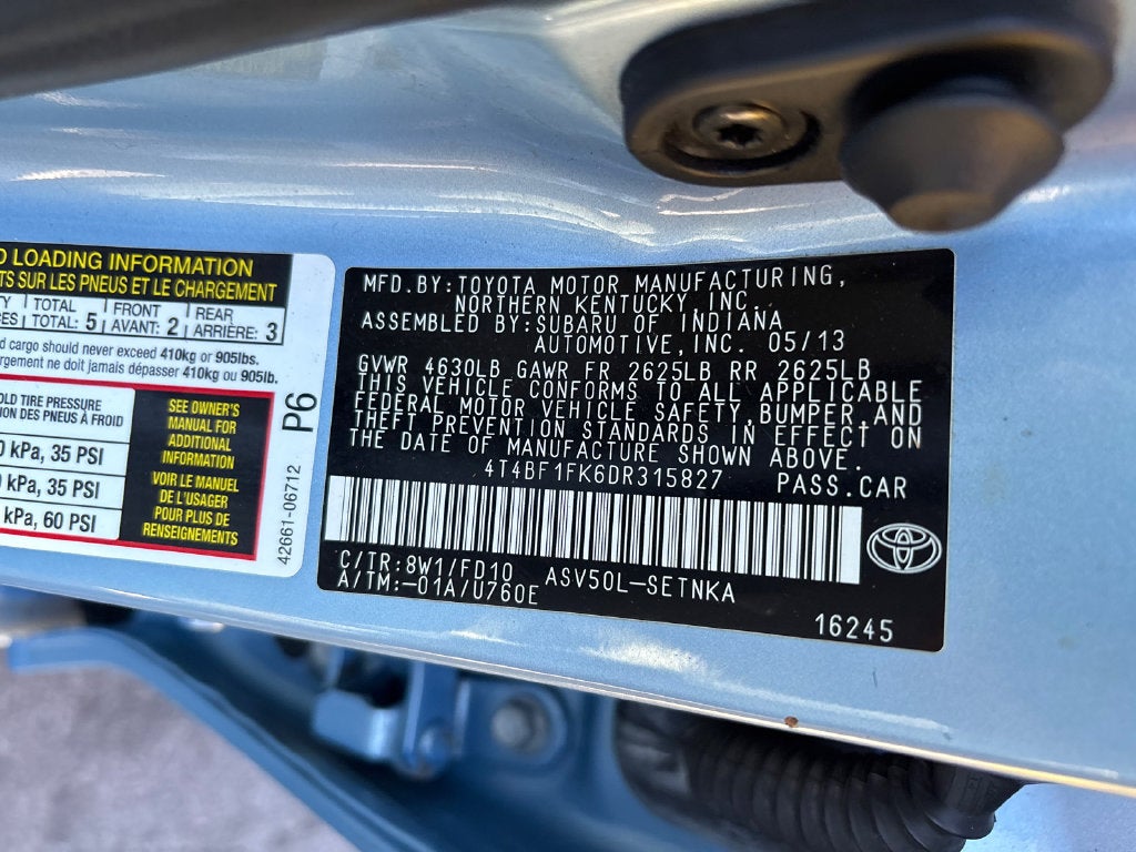 2013 Toyota Camry LE