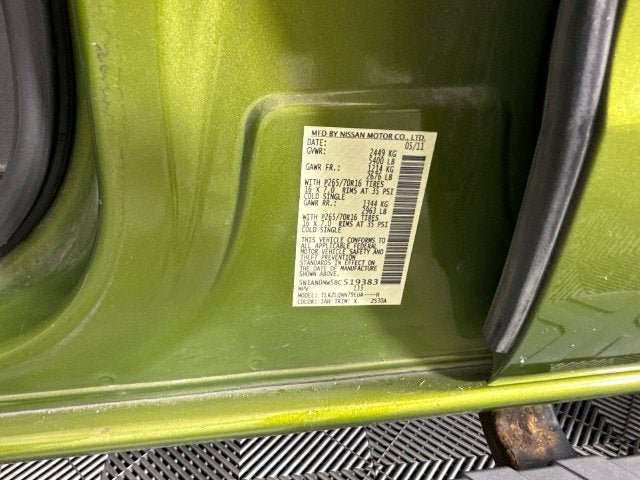 2011 Nissan Xterra X