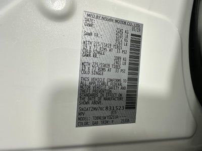 2019 Nissan Rogue SL Premium Package