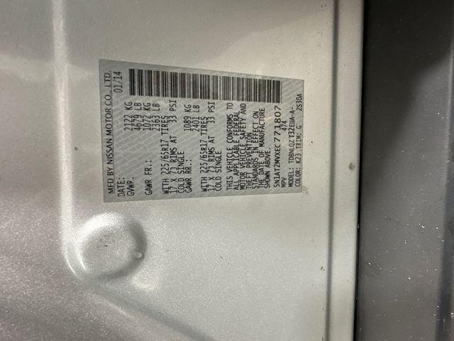 2014 Nissan Rogue SV