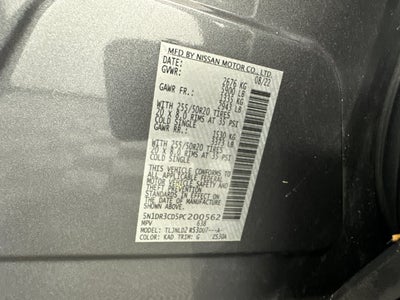 2023 Nissan Pathfinder SL Premium Package