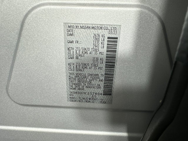 2023 Nissan Pathfinder SL Premium Package
