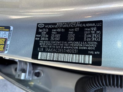 2026 Hyundai TUCSON SE
