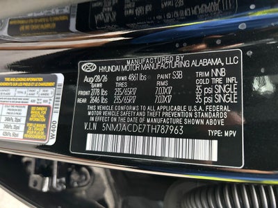 2026 Hyundai TUCSON SE