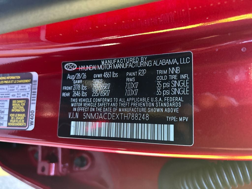 2026 Hyundai TUCSON SE