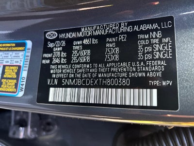 2026 Hyundai TUCSON SEL