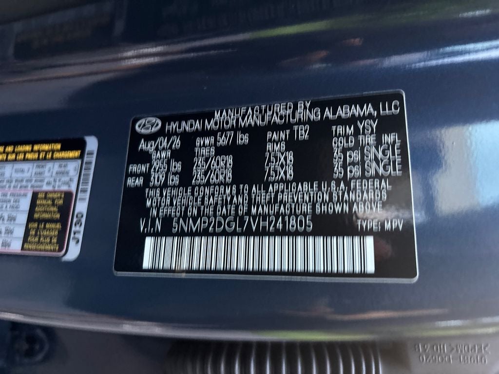 2027 Hyundai SANTA FE SEL