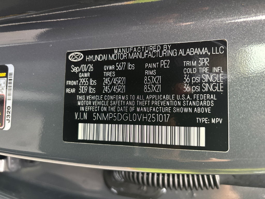 2027 Hyundai SANTA FE Calligraphy