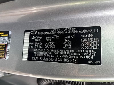 2024 Hyundai SANTA FE Calligraphy