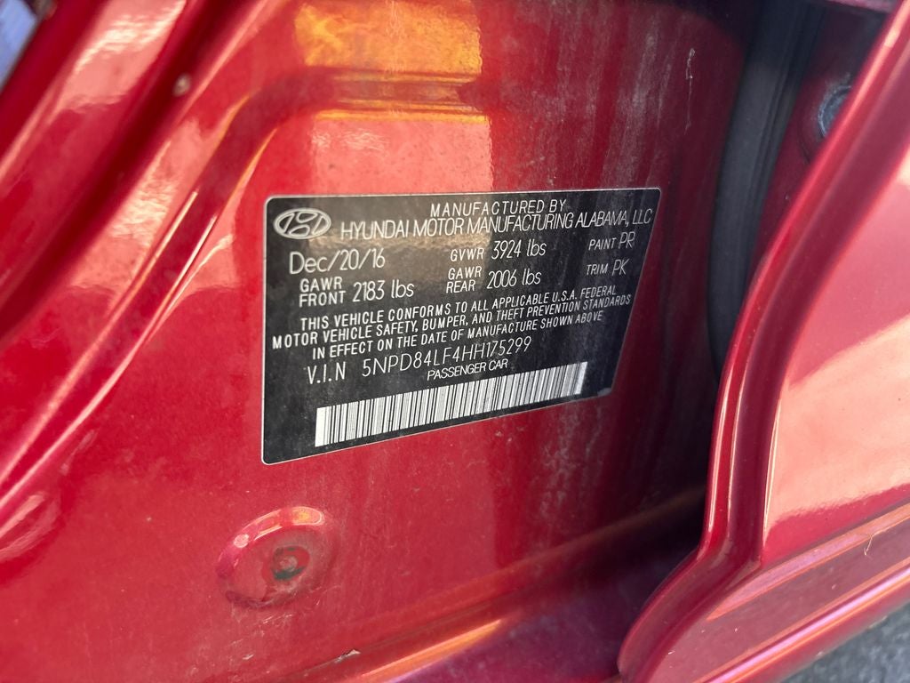 2017 Hyundai ELANTRA SE
