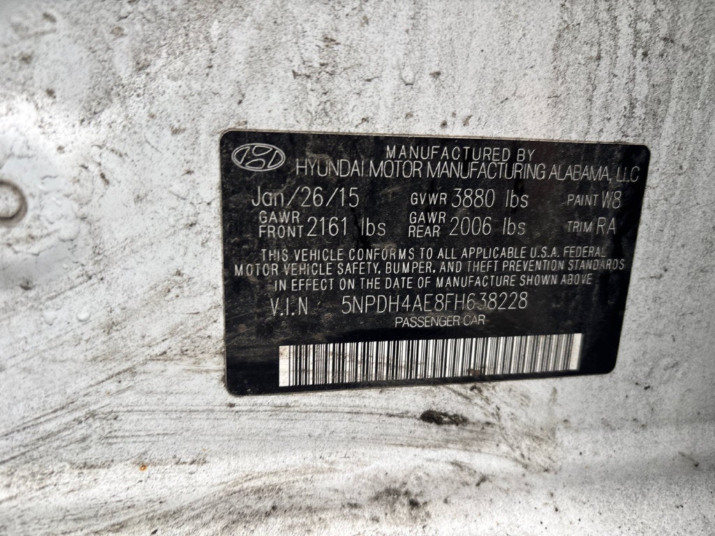 2015 Hyundai ELANTRA SE