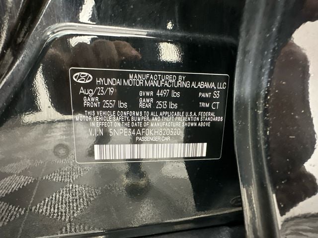 2019 Hyundai SONATA Sport