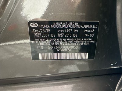 2016 Hyundai SONATA Sport