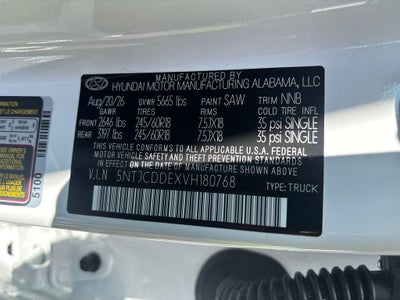 2027 Hyundai SANTA CRUZ SEL