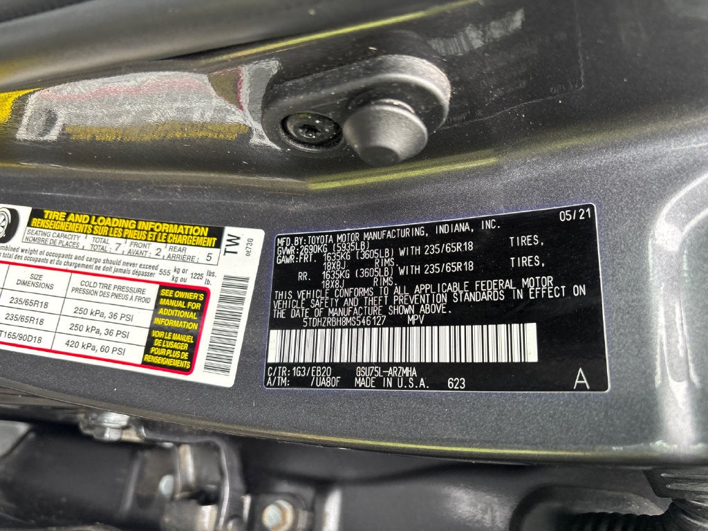 2021 Toyota Highlander XLE