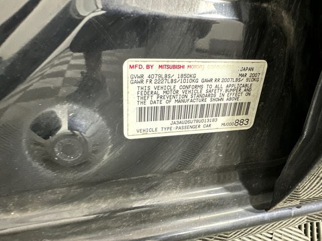 2008 Mitsubishi Lancer ES