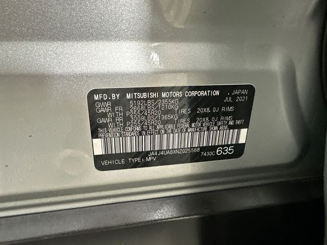 2022 Mitsubishi Outlander SE