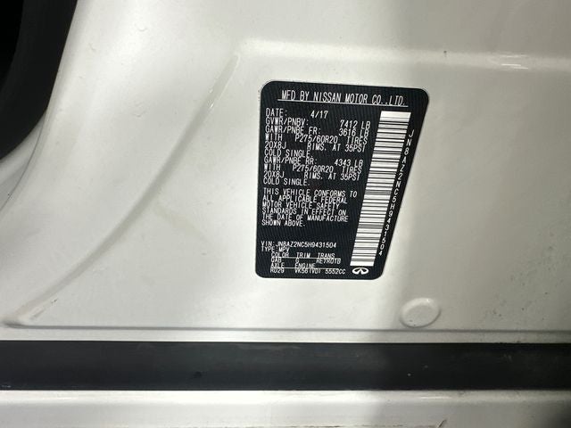 2017 INFINITI QX80 Base