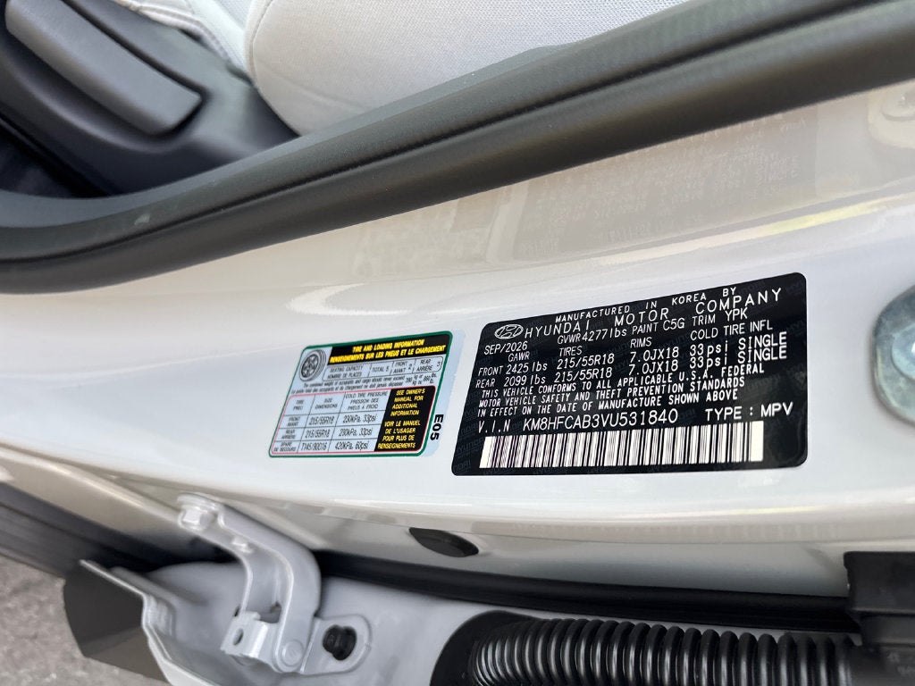 2027 Hyundai KONA SEL Sport