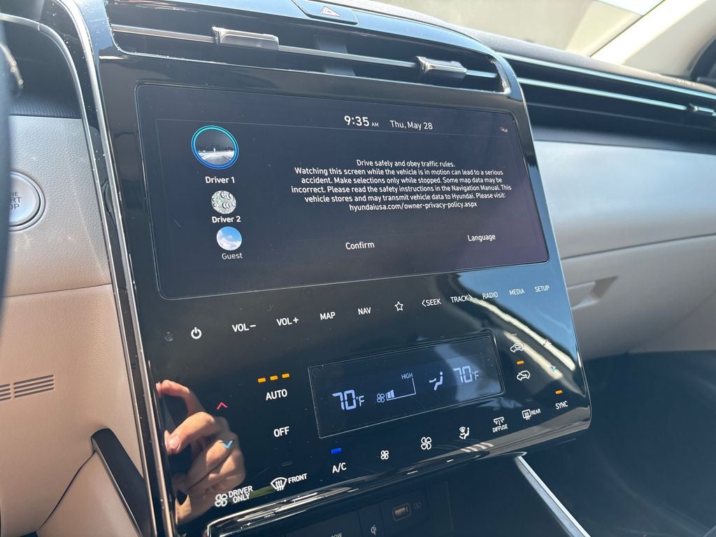 2024 Hyundai TUCSON HYBRID Blue