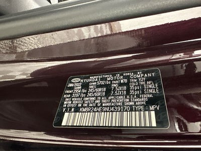 2022 Hyundai PALISADE SEL