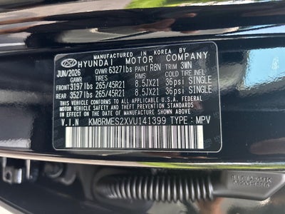 2027 Hyundai PALISADE Calligraphy