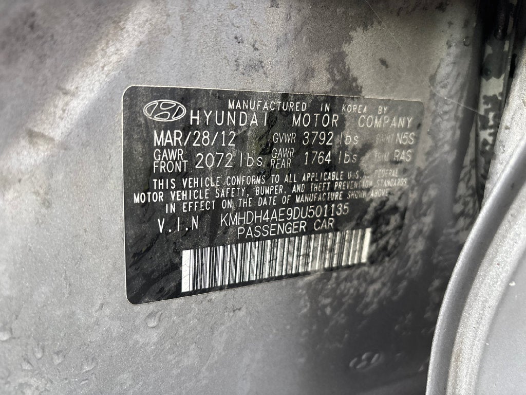 2013 Hyundai ELANTRA GLS