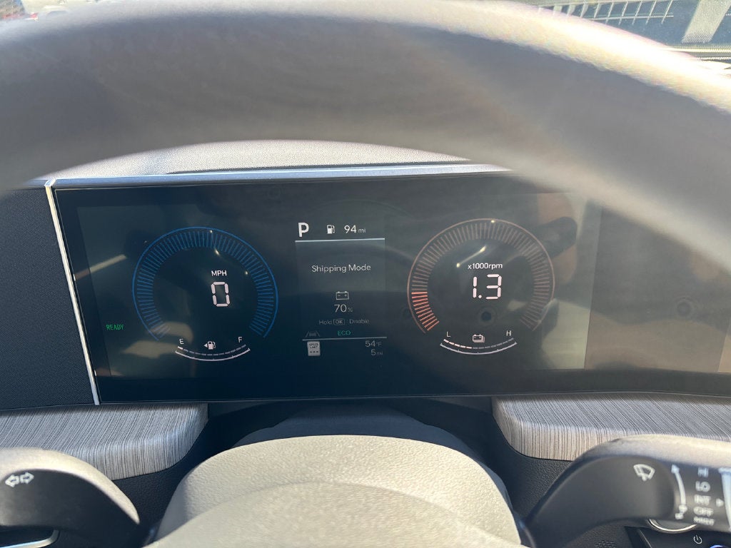 2027 Hyundai SONATA HYBRID Blue